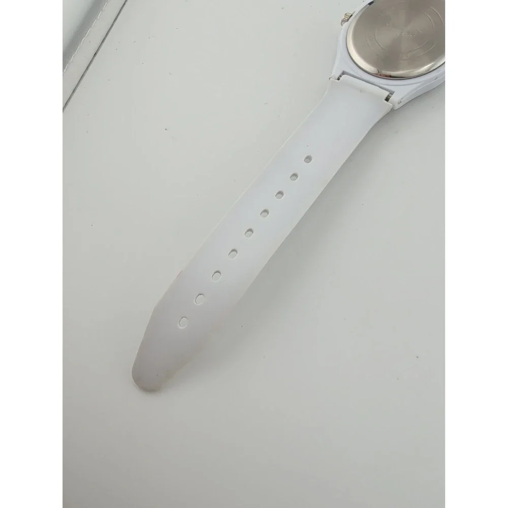 WILLIS for Mini Women's Watch Colorful Dial White Band- New Battery